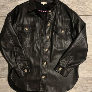 Women's Black Leather Jacket